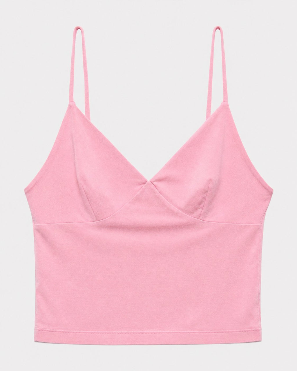 Cochineal-Dyed Modal V-Neck Cami in naturally dyed fabric by AGA Nature