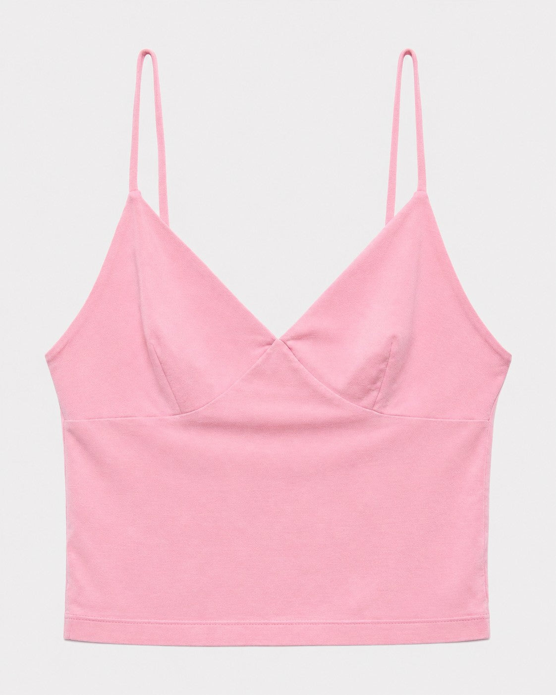 Cochineal-Dyed Modal V-Neck Cami in naturally dyed fabric by AGA Nature